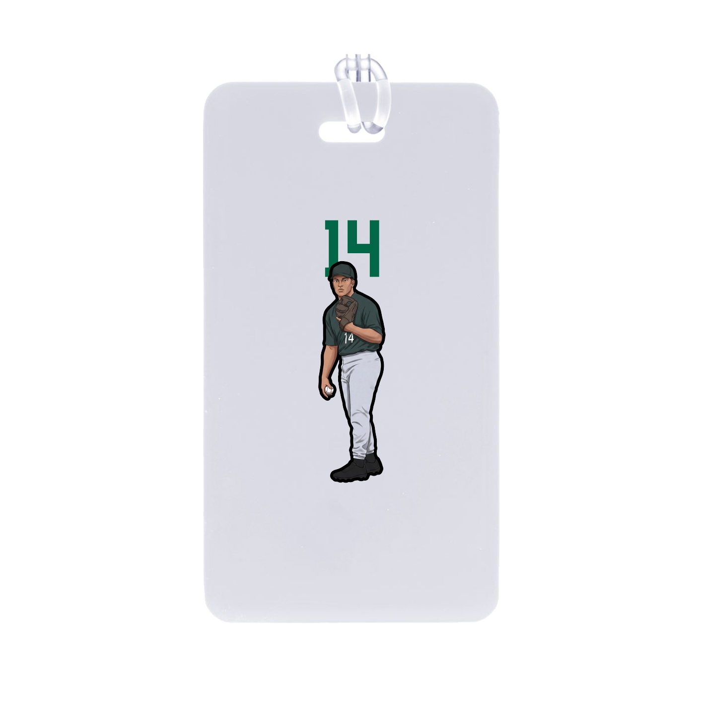 Bag Tag — Number Top in Classic