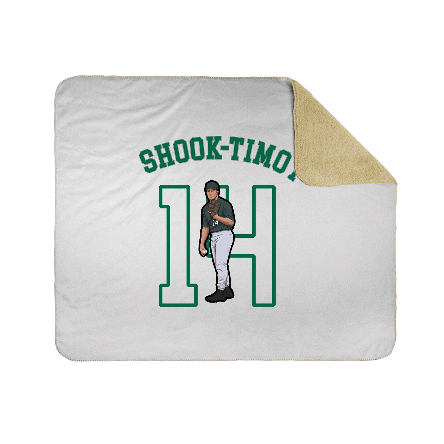 Throw Blanket — Shirsey Arch in White