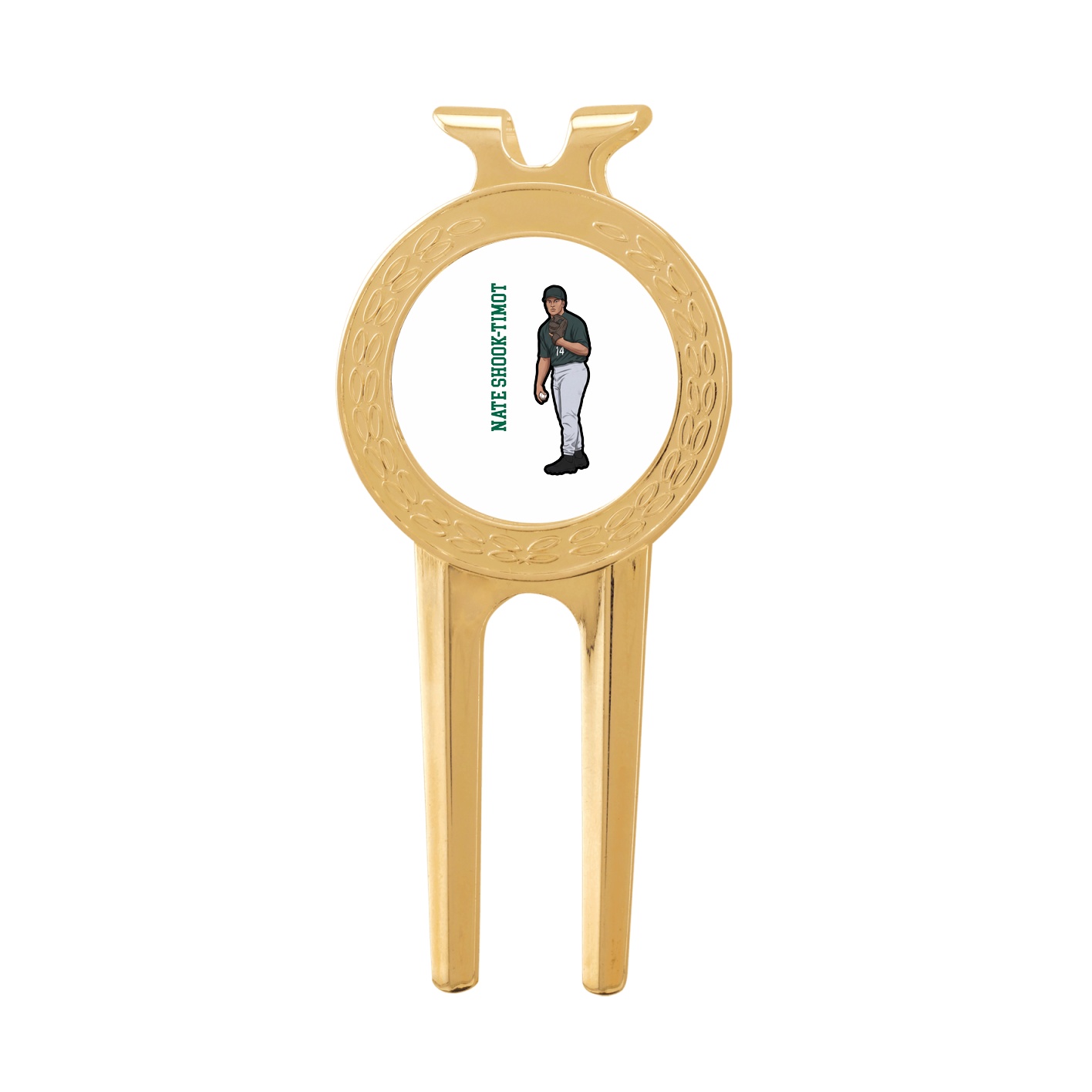 Divot Tool with Ball Marker — Name Vertical in Classic