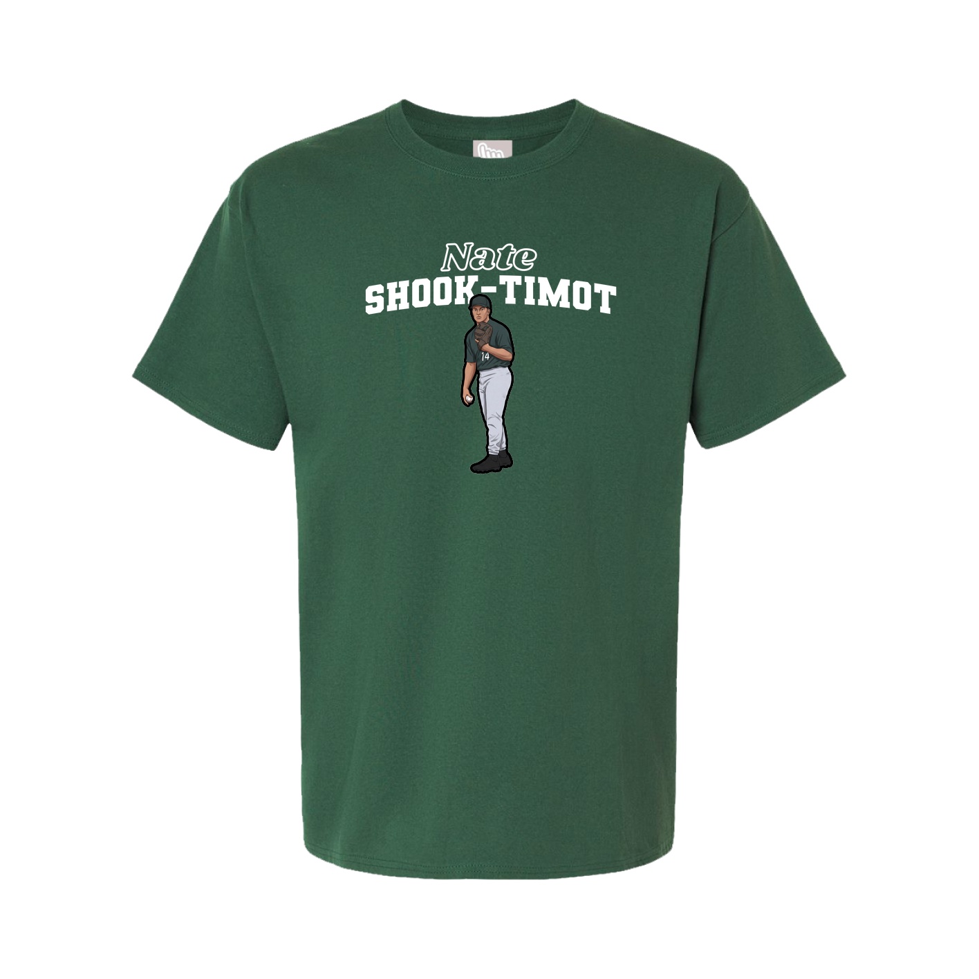 Tee — Name Arch in Green