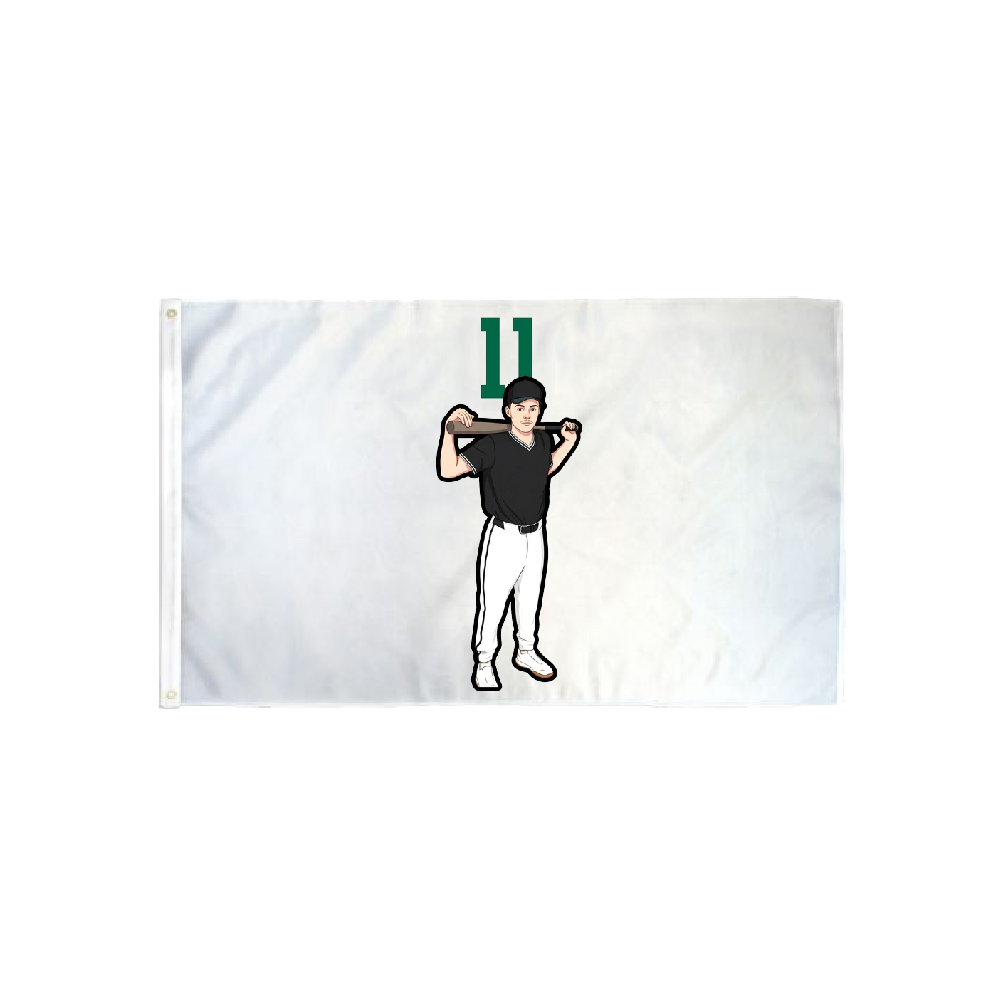 3x5 Flag — Number Top in Classic