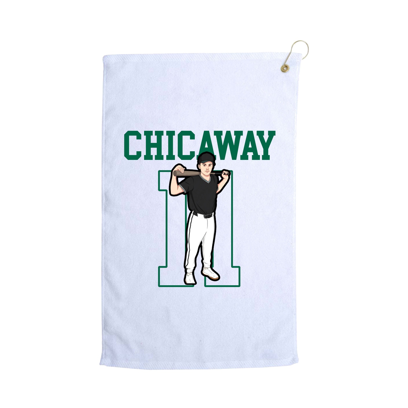 Golf Towel — Shirsey in White