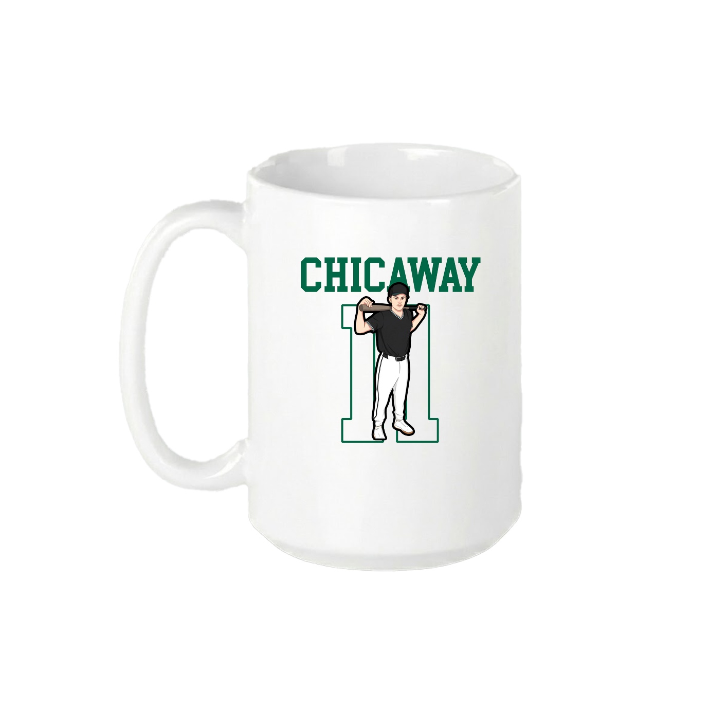 15oz Coffee Mug — Shirsey in White