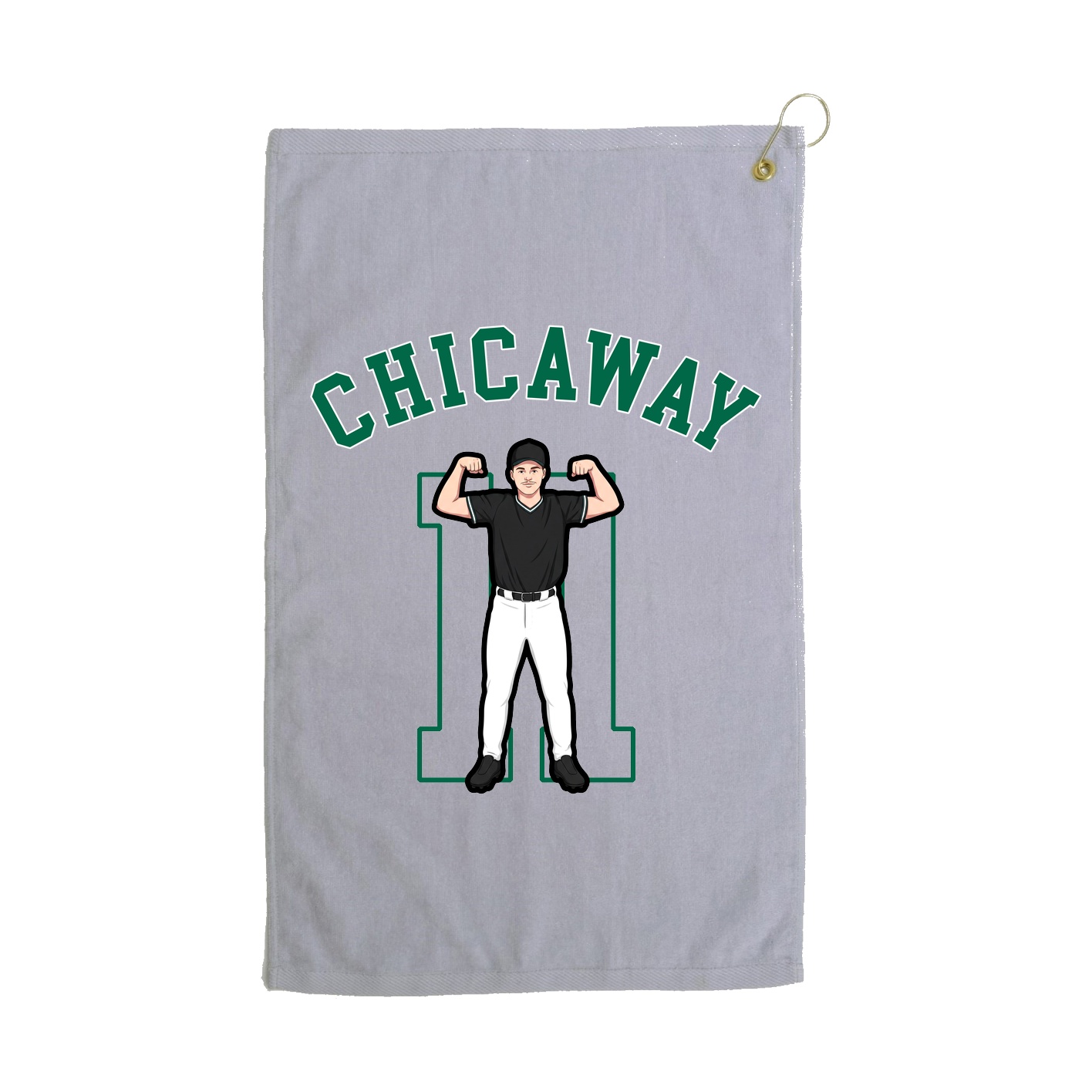 Golf Towel — Shirsey Arch in Grey