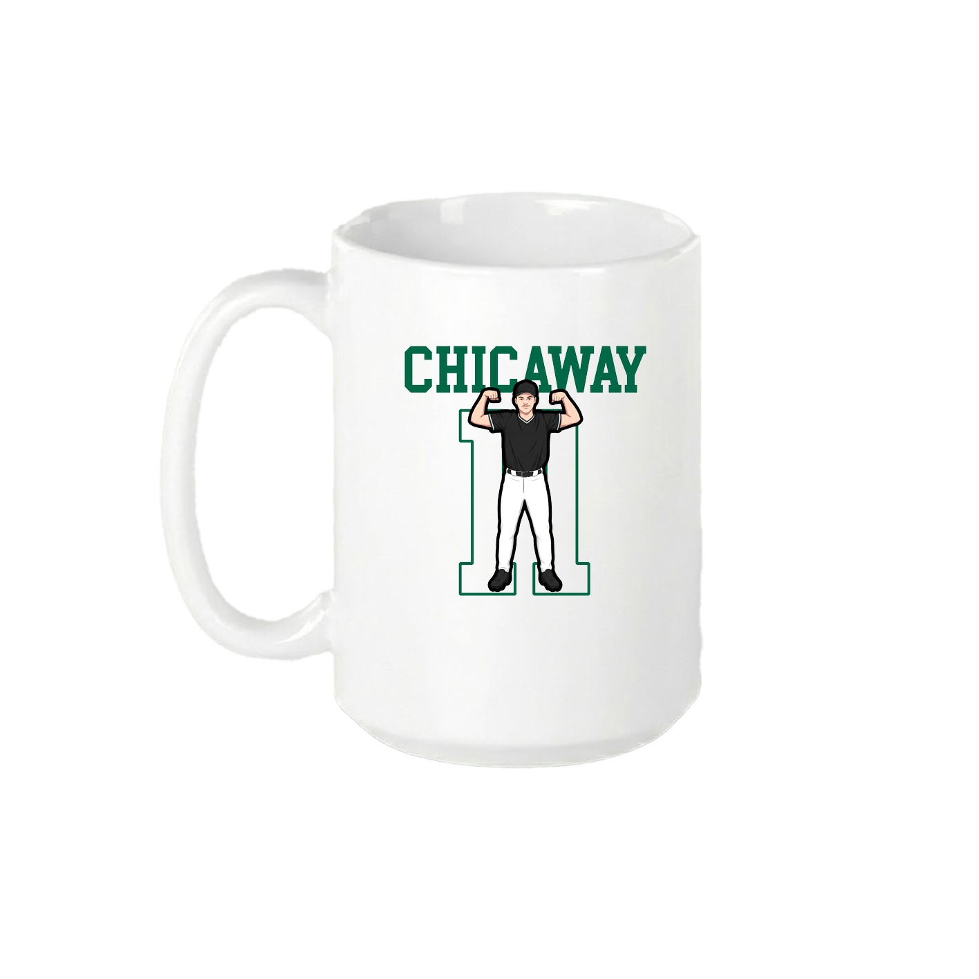 15oz Coffee Mug — Shirsey in White