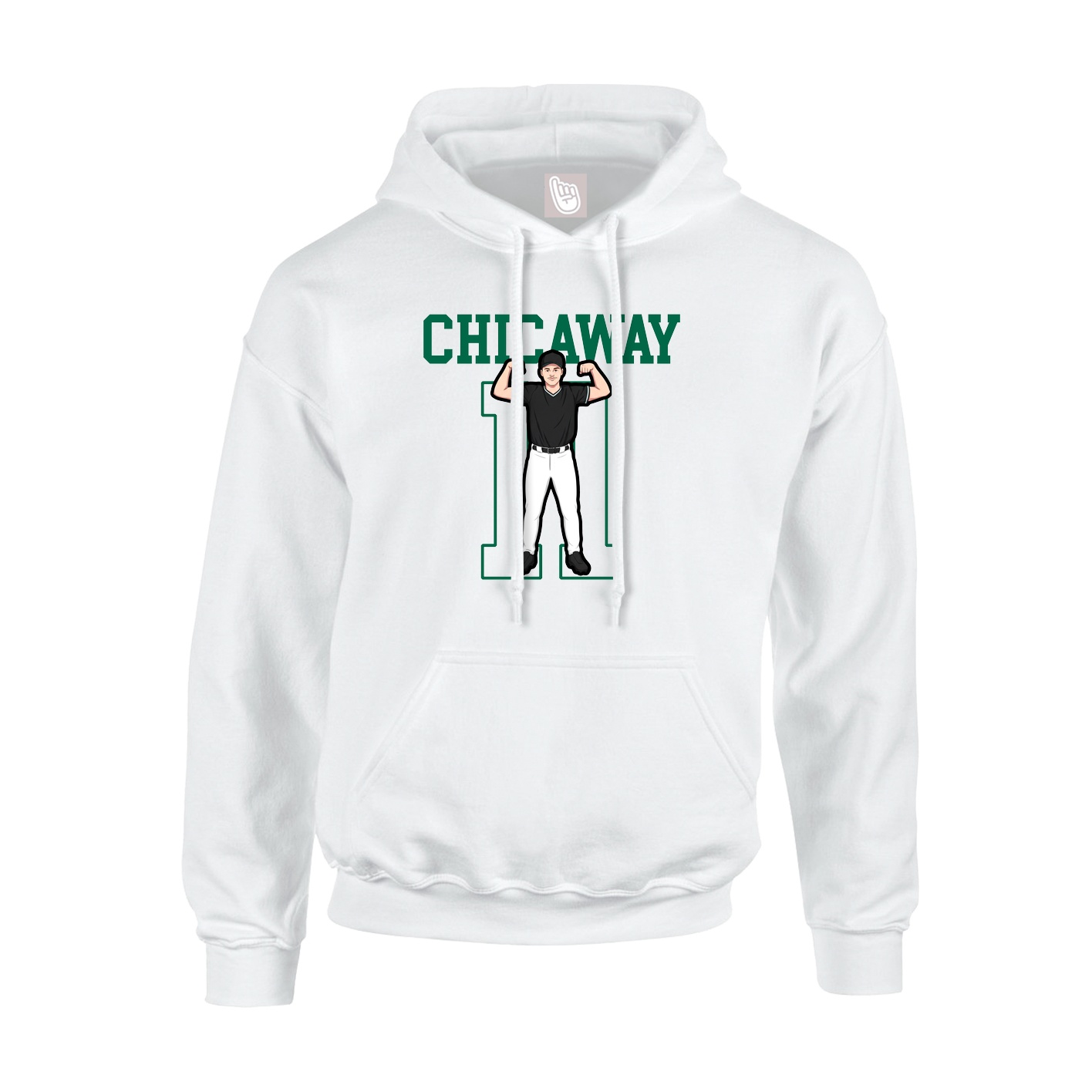 Youth Hoodie — Shirsey in White