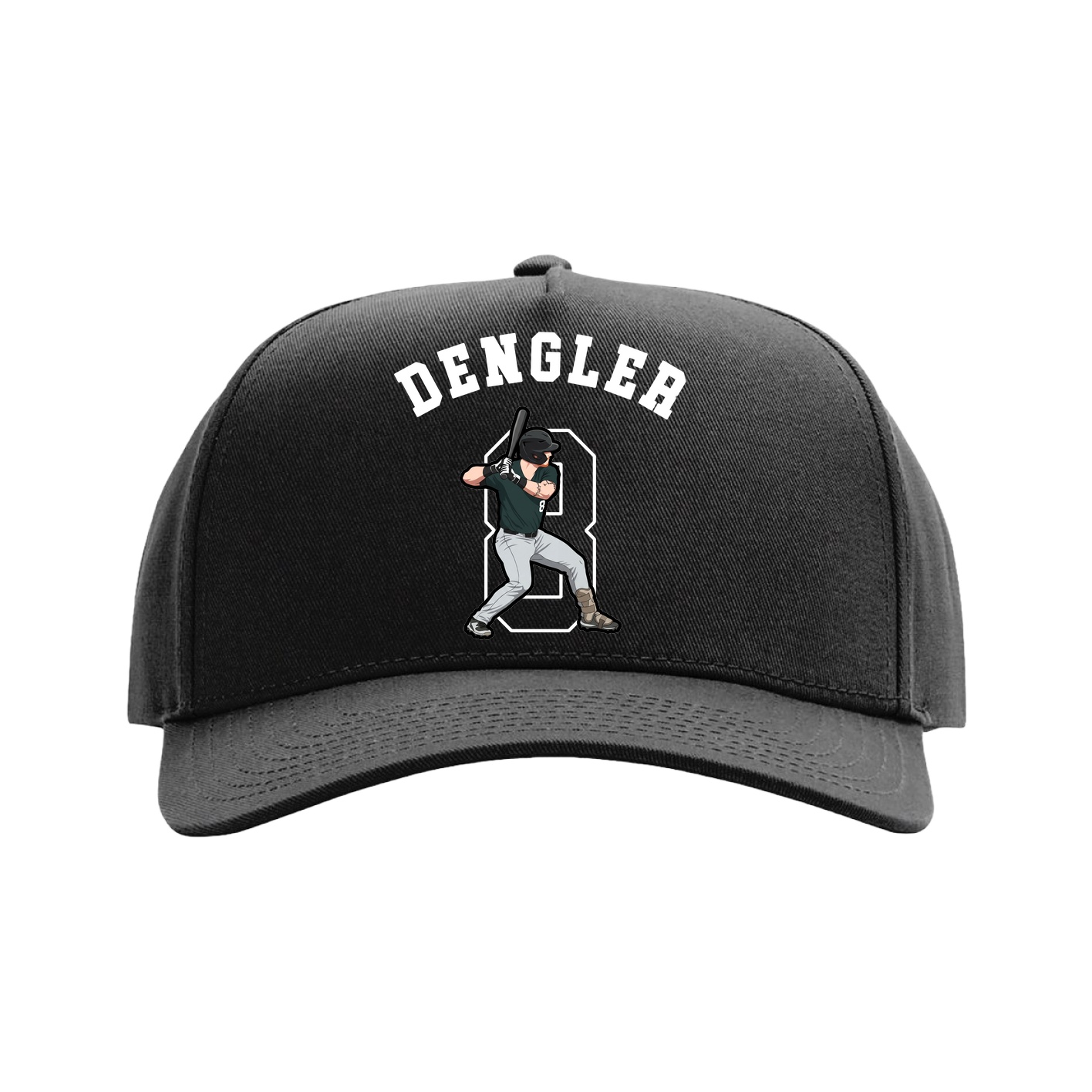 Full Fabric Five-Panel Champ Cap