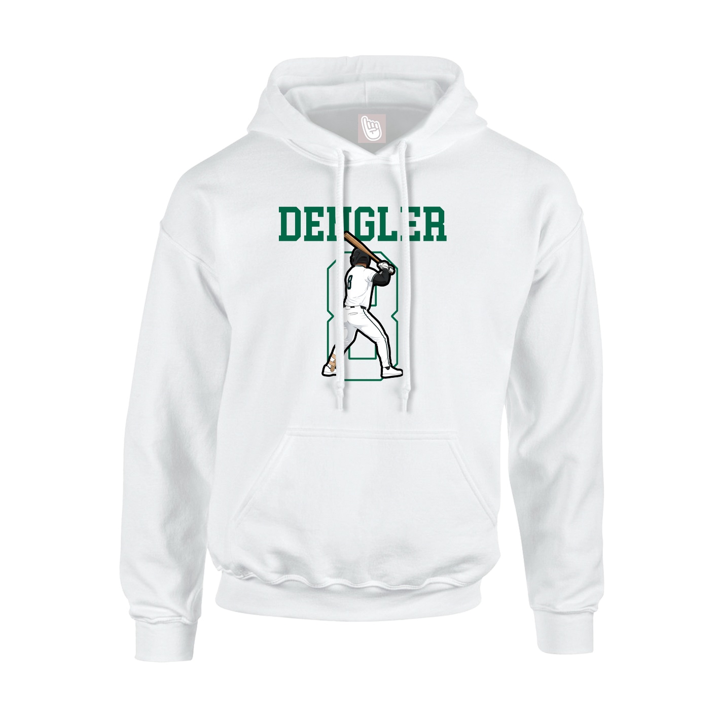 Hoodie — Shirsey in White