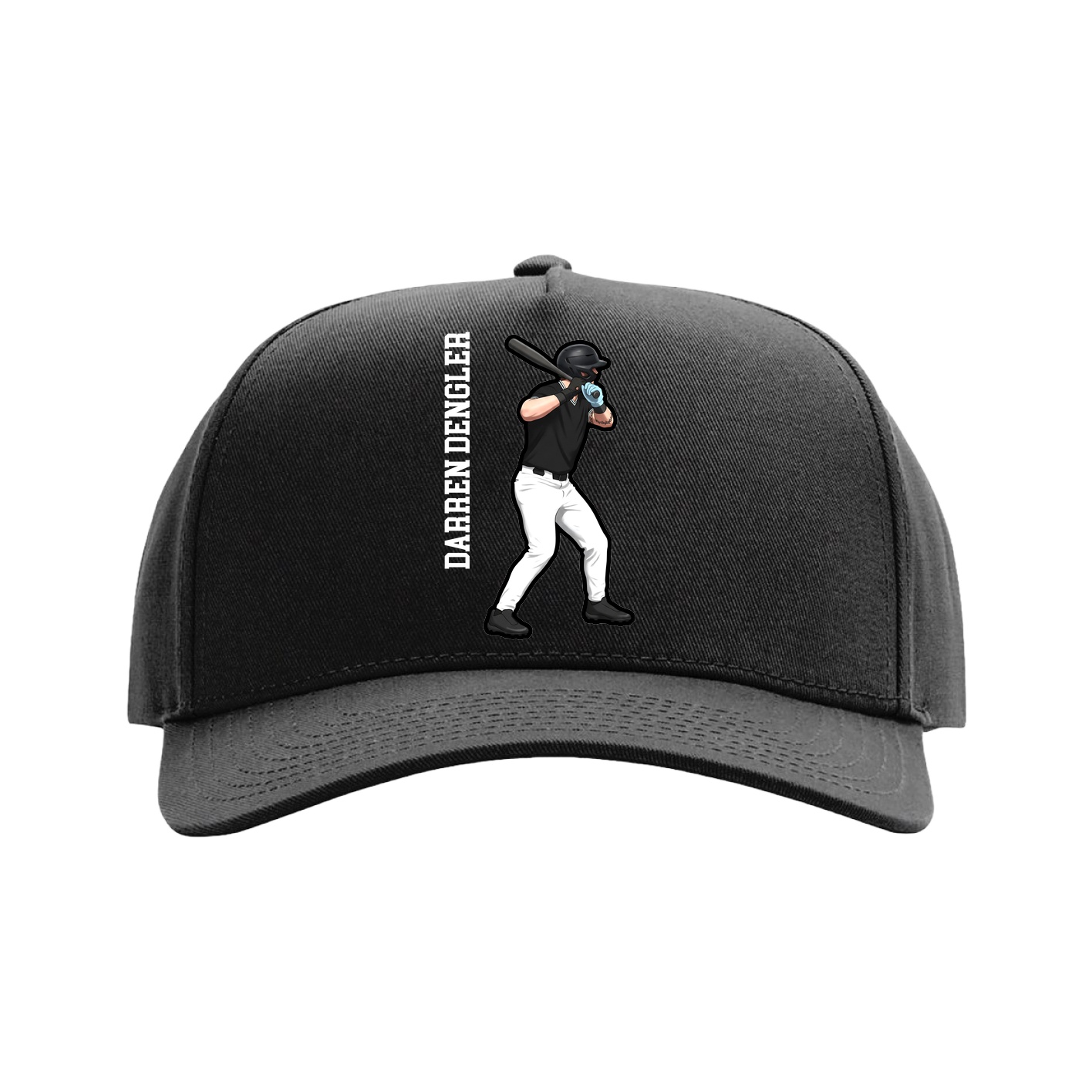 Full Fabric Five-Panel Champ Cap
