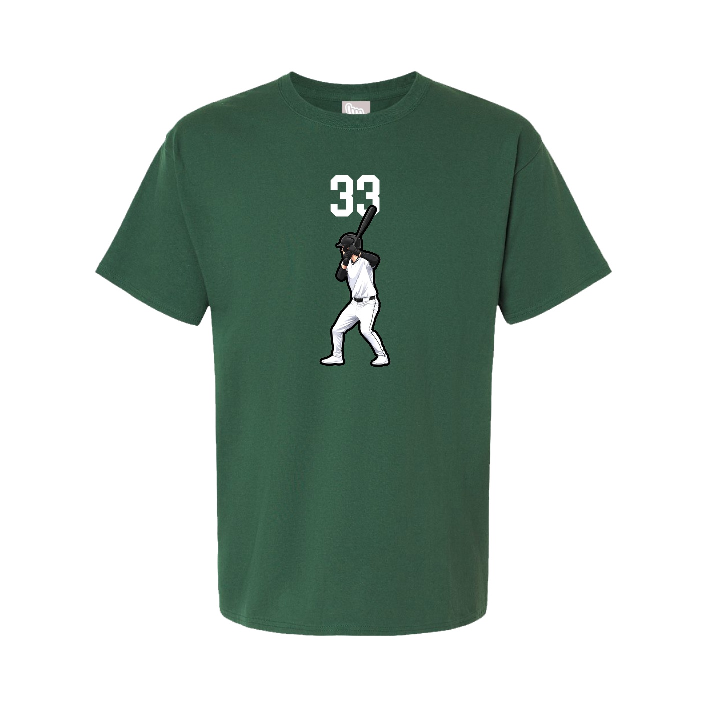 Tee — Number Top in Green