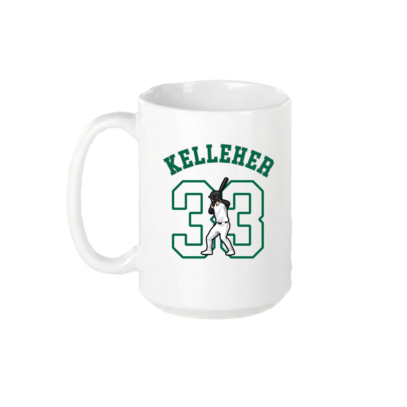 15oz Coffee Mug — Shirsey Arch in White
