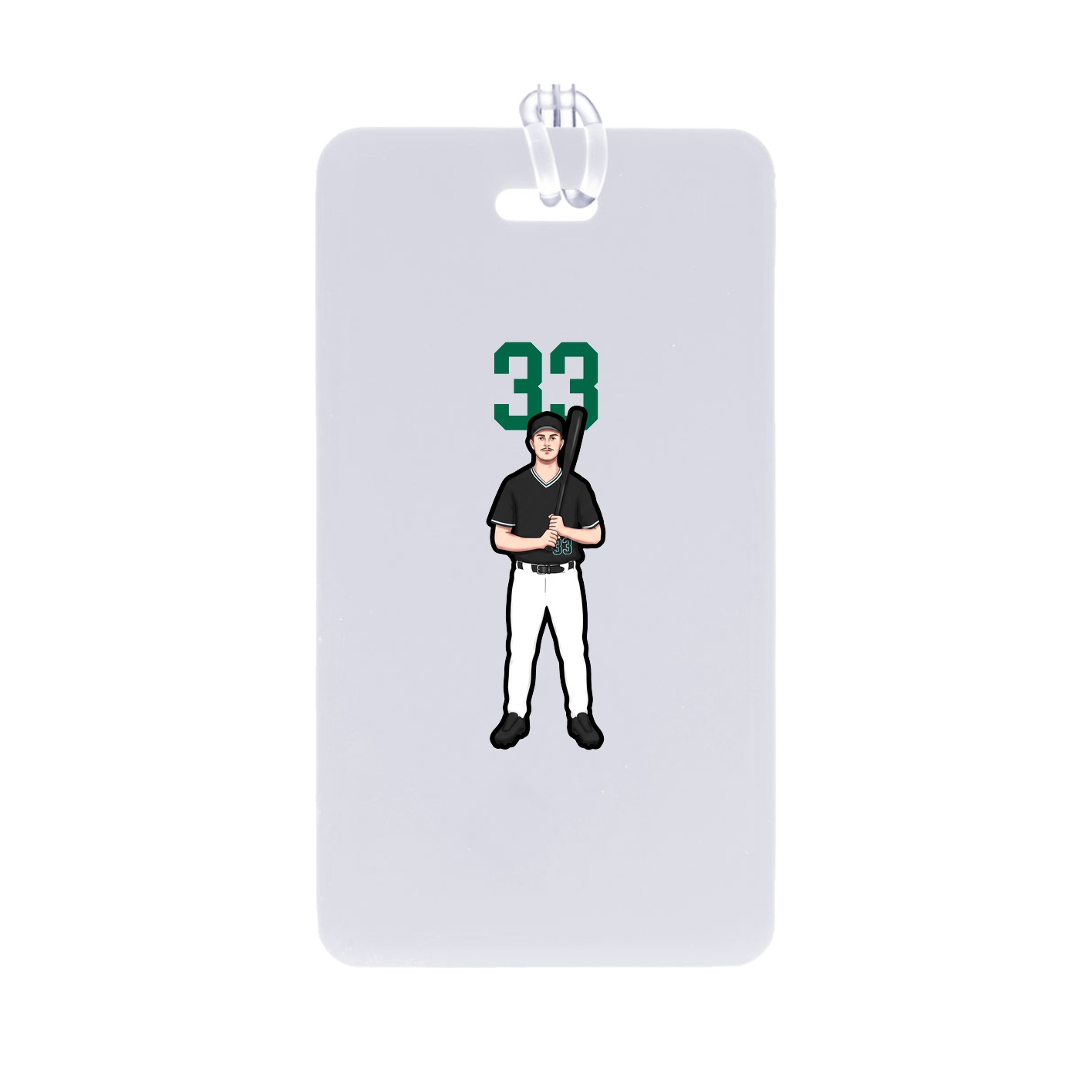 Bag Tag — Number Top in Classic