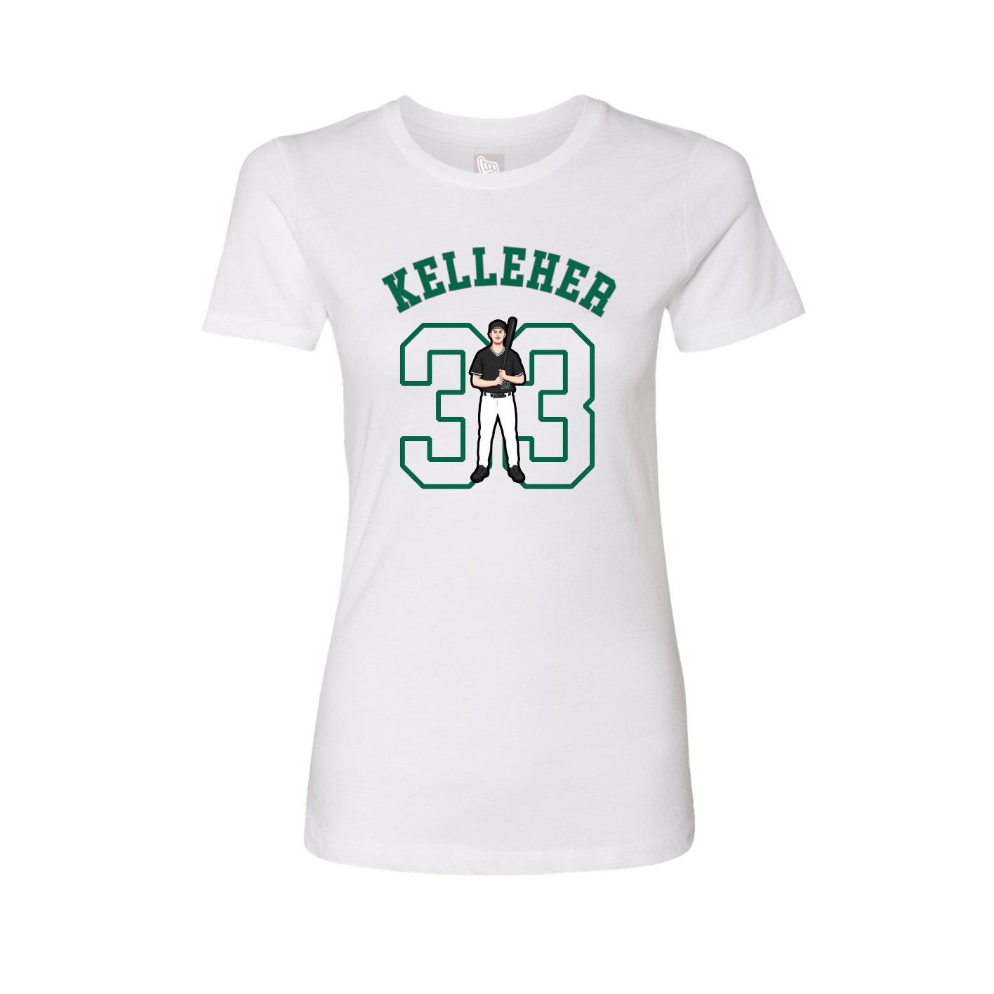 Womens Tee — Shirsey Arch in White