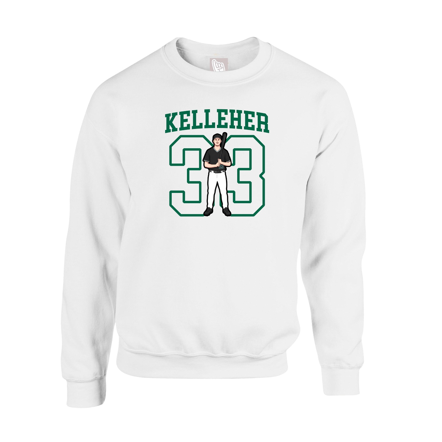 Fleece Crew — Shirsey in White
