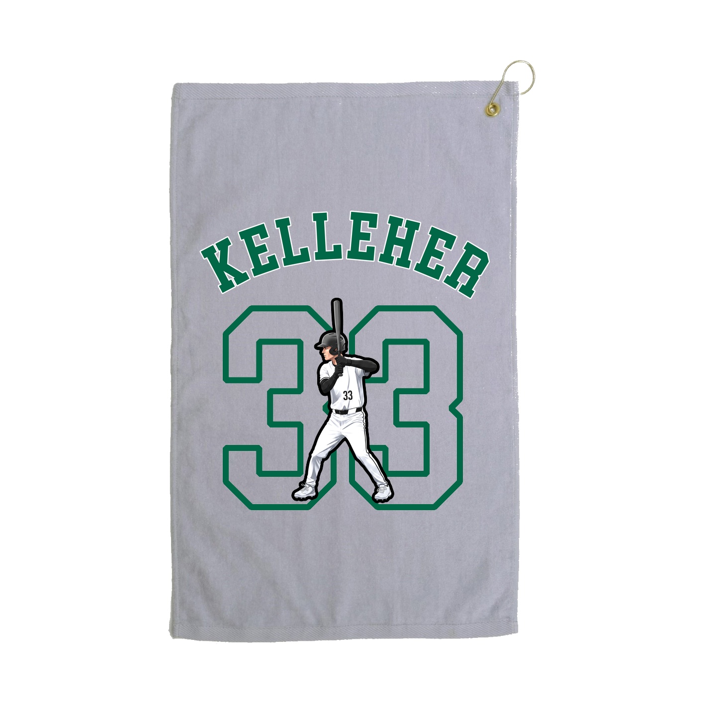 Golf Towel — Shirsey Arch in Grey
