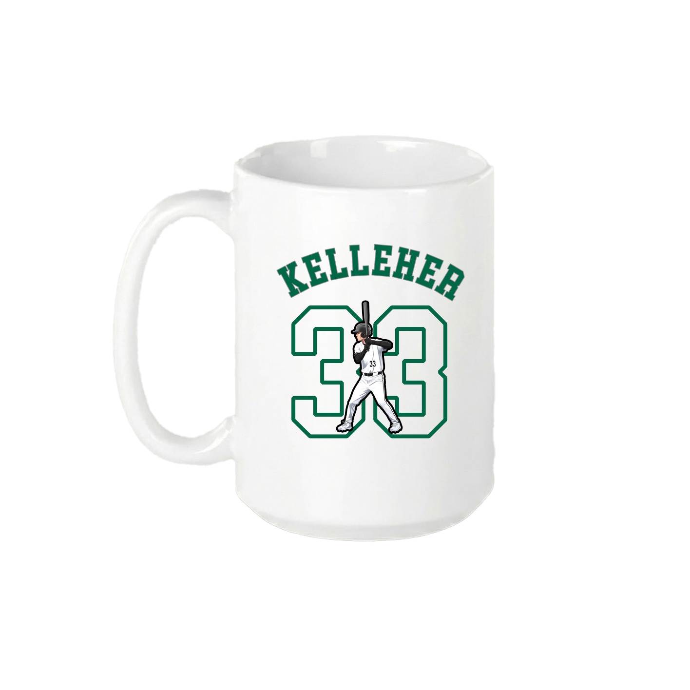 15oz Coffee Mug — Shirsey Arch in White