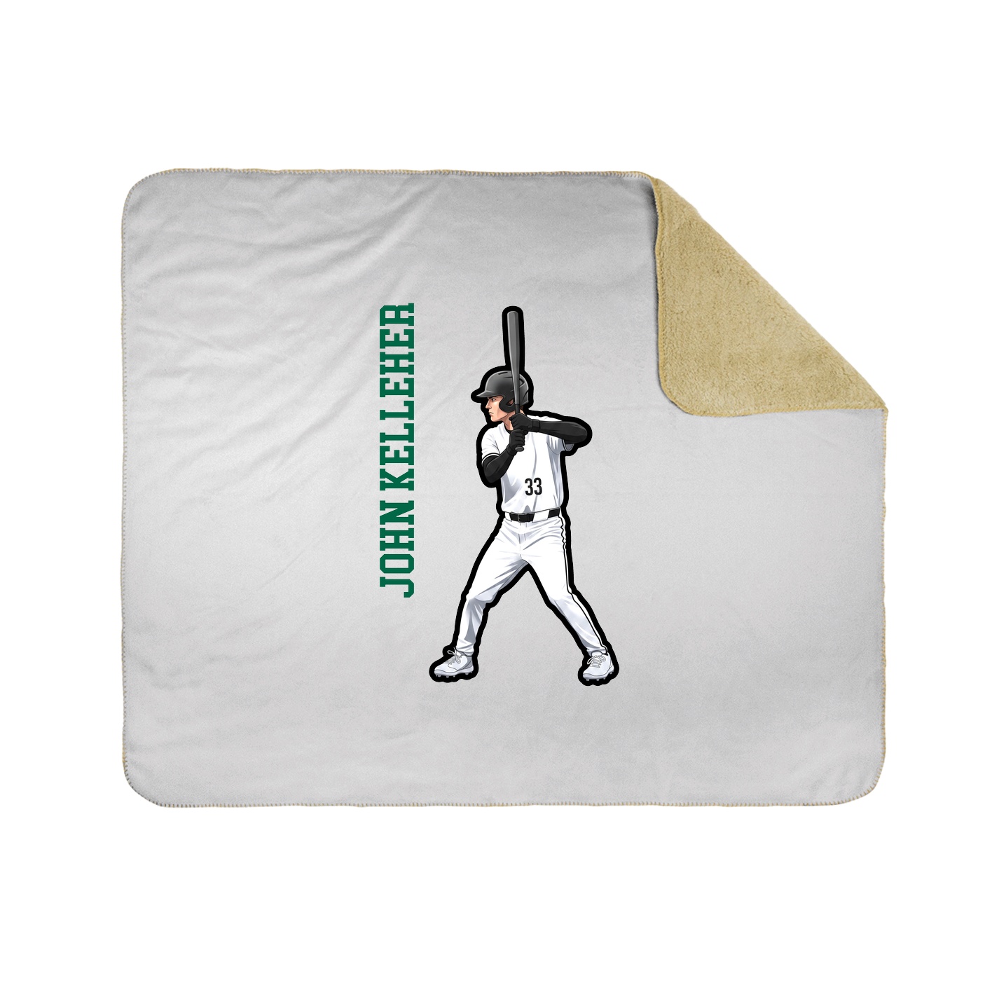 50x60 Sherpa Lined Throw Blanket