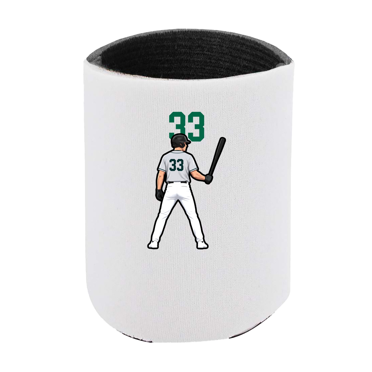 Can Holder — Number Top in White