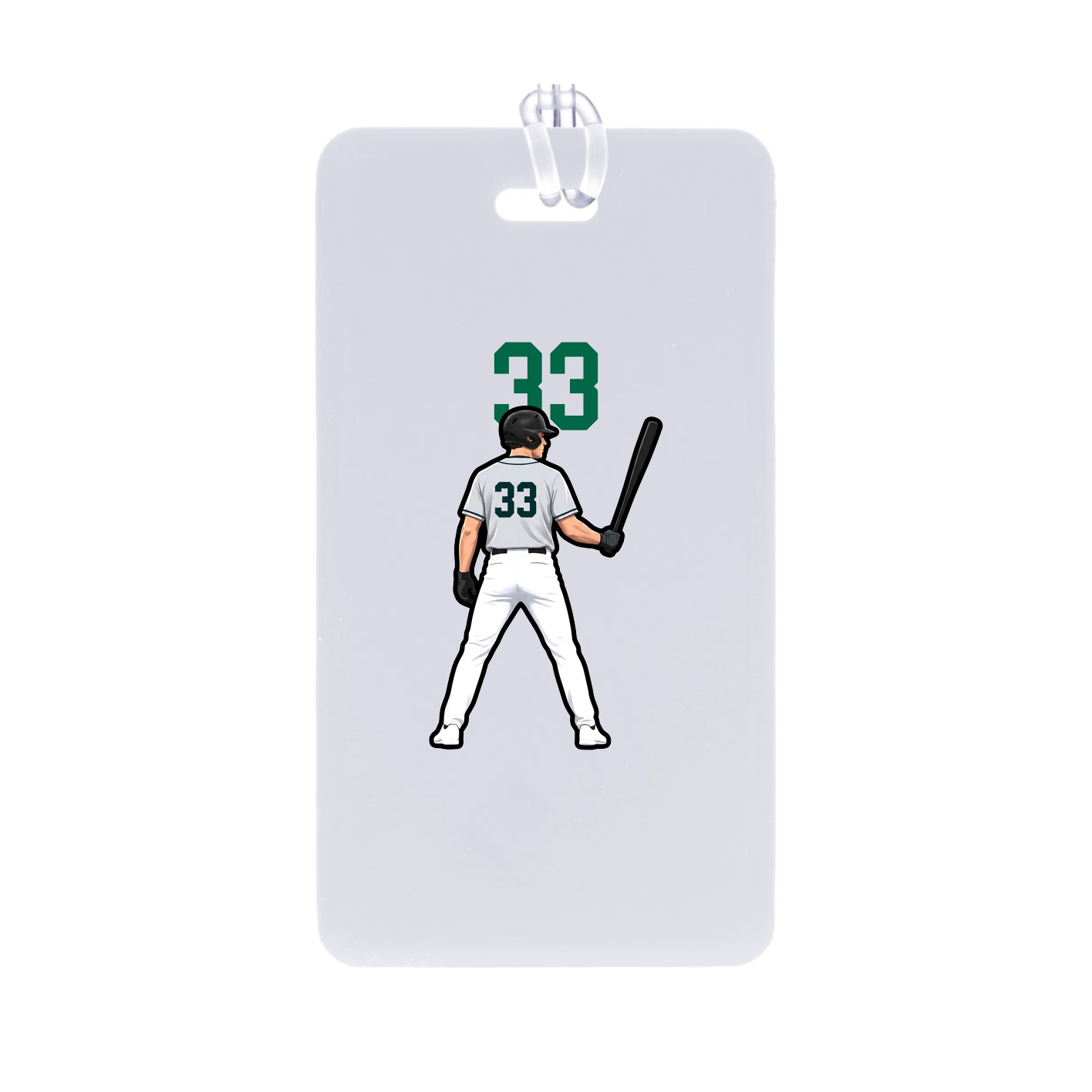Bag Tag — Number Top in Classic