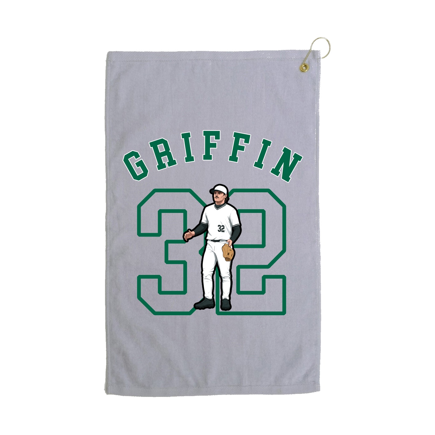 Golf Towel — Shirsey Arch in Grey