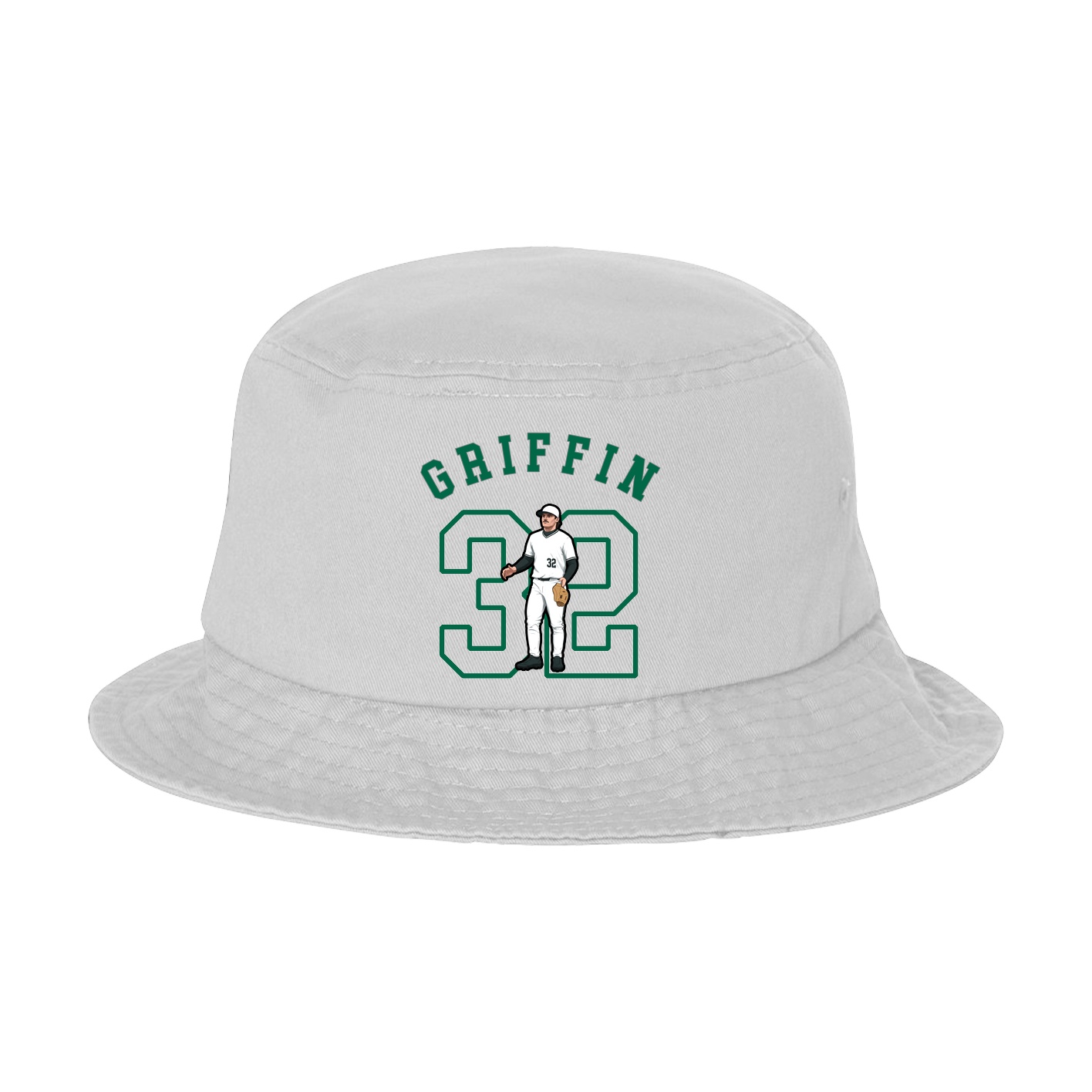 Bucket Cap — Shirsey Arch in White