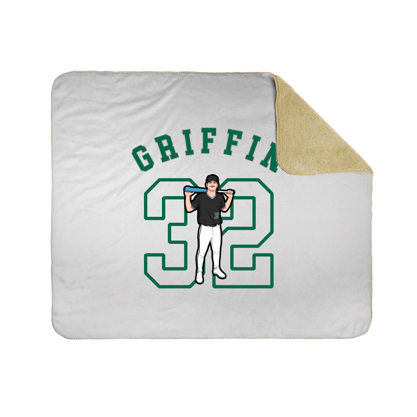 Throw Blanket — Shirsey Arch in White