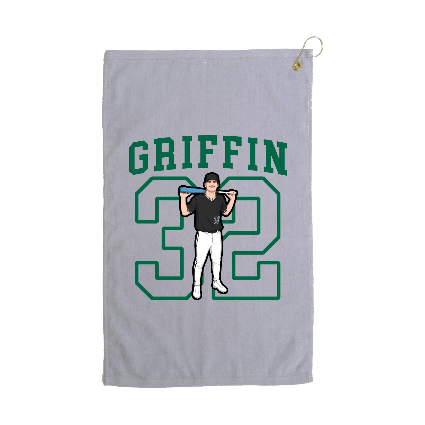 Golf Towel — Shirsey in Grey