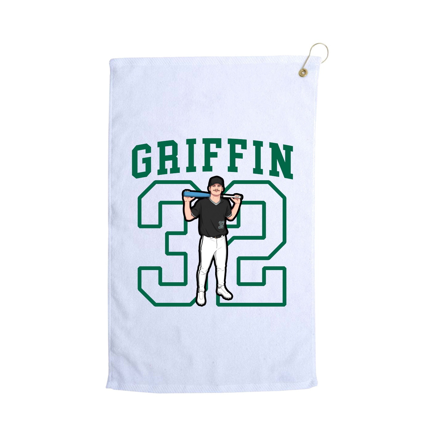 Terry Velour Golf Towel