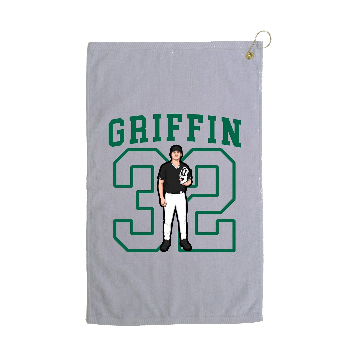 Golf Towel — Shirsey in Grey