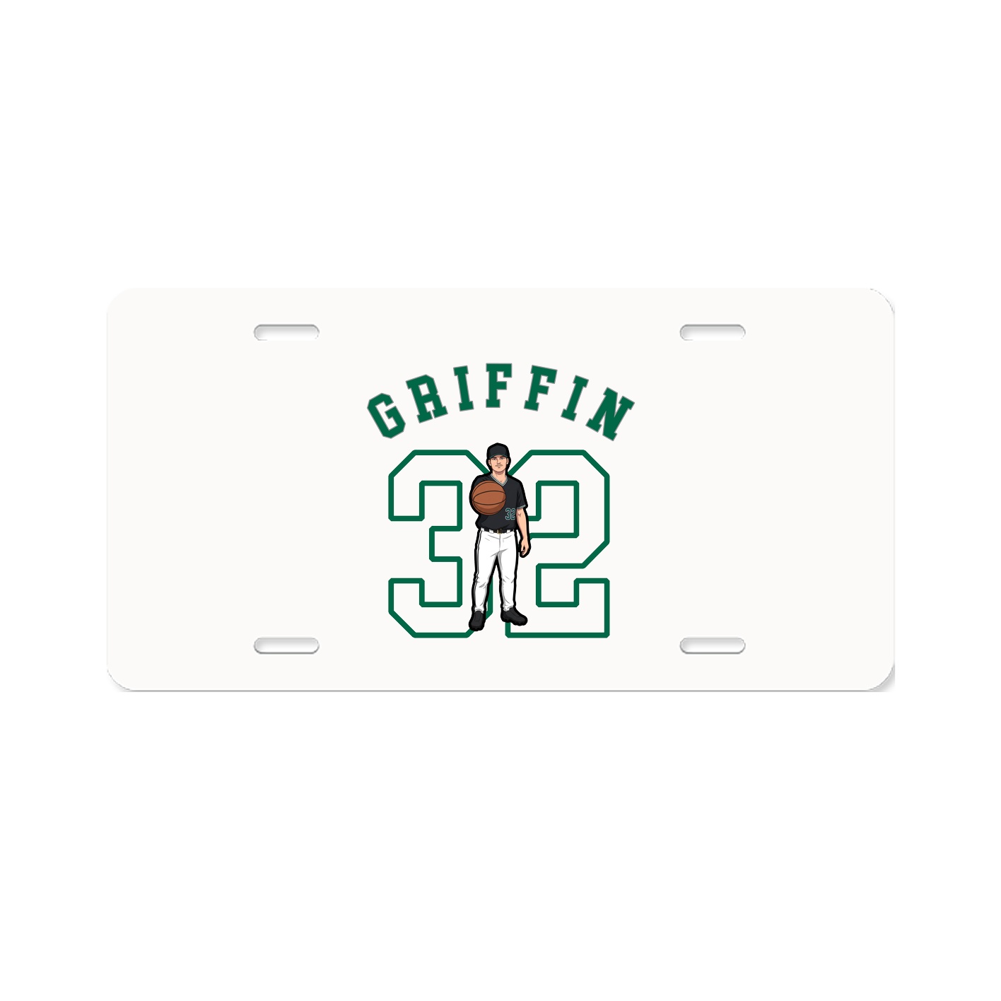 License Plate — Shirsey Arch in Classic