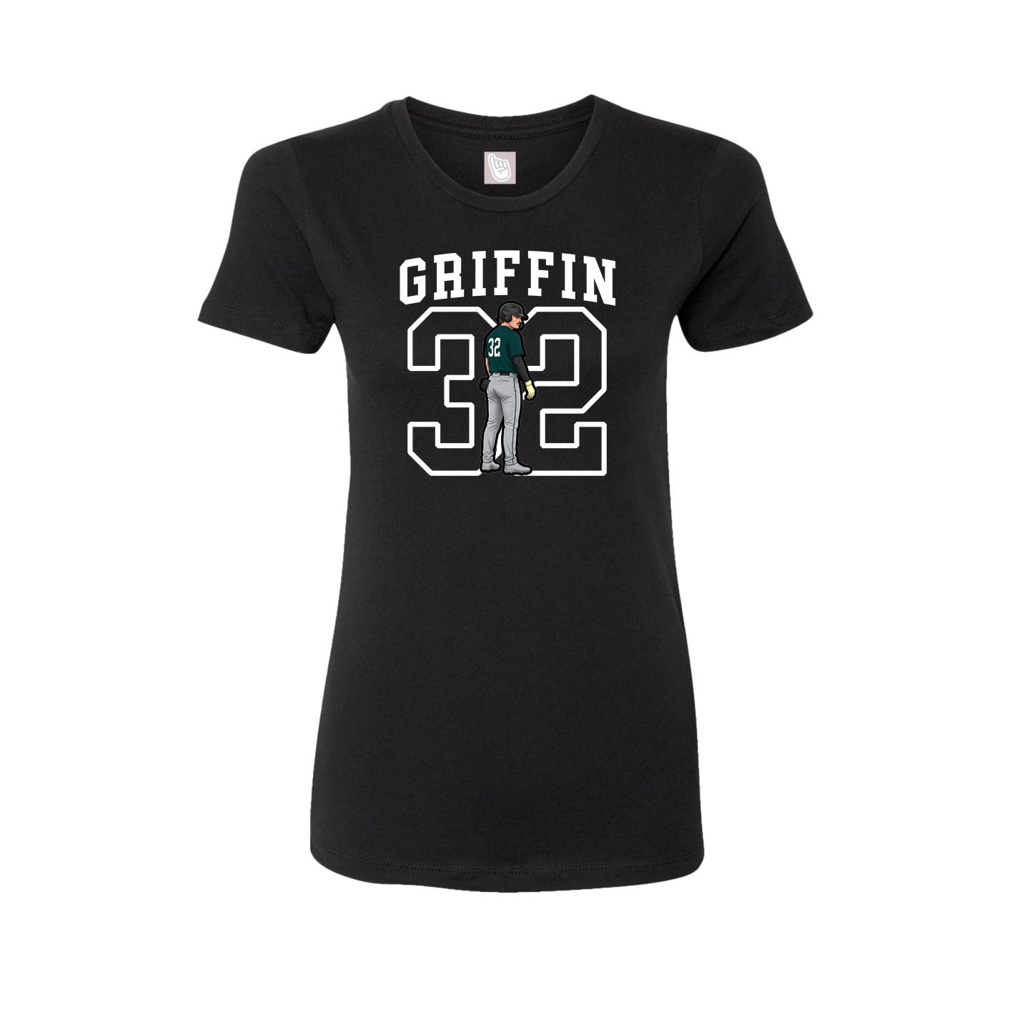 Fitted Women's Tee — Shirsey in Black