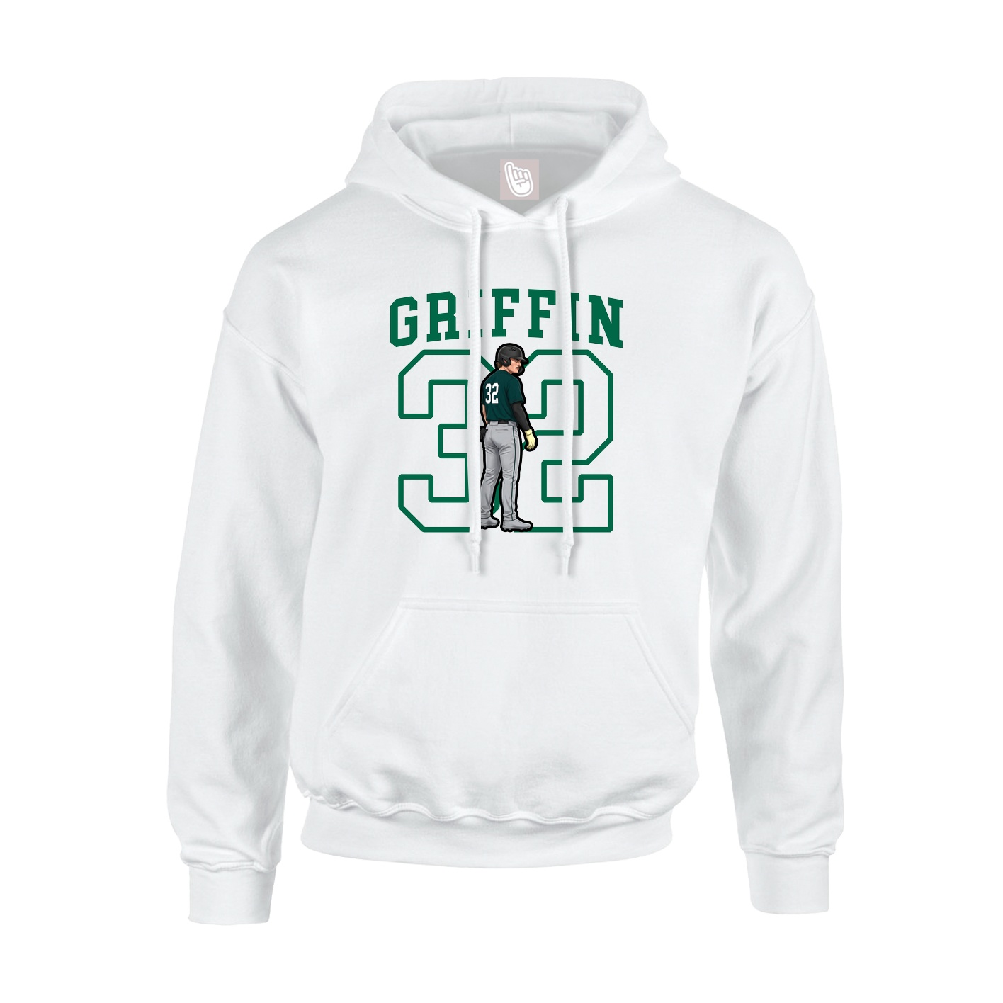 Youth Hoodie — Shirsey in White