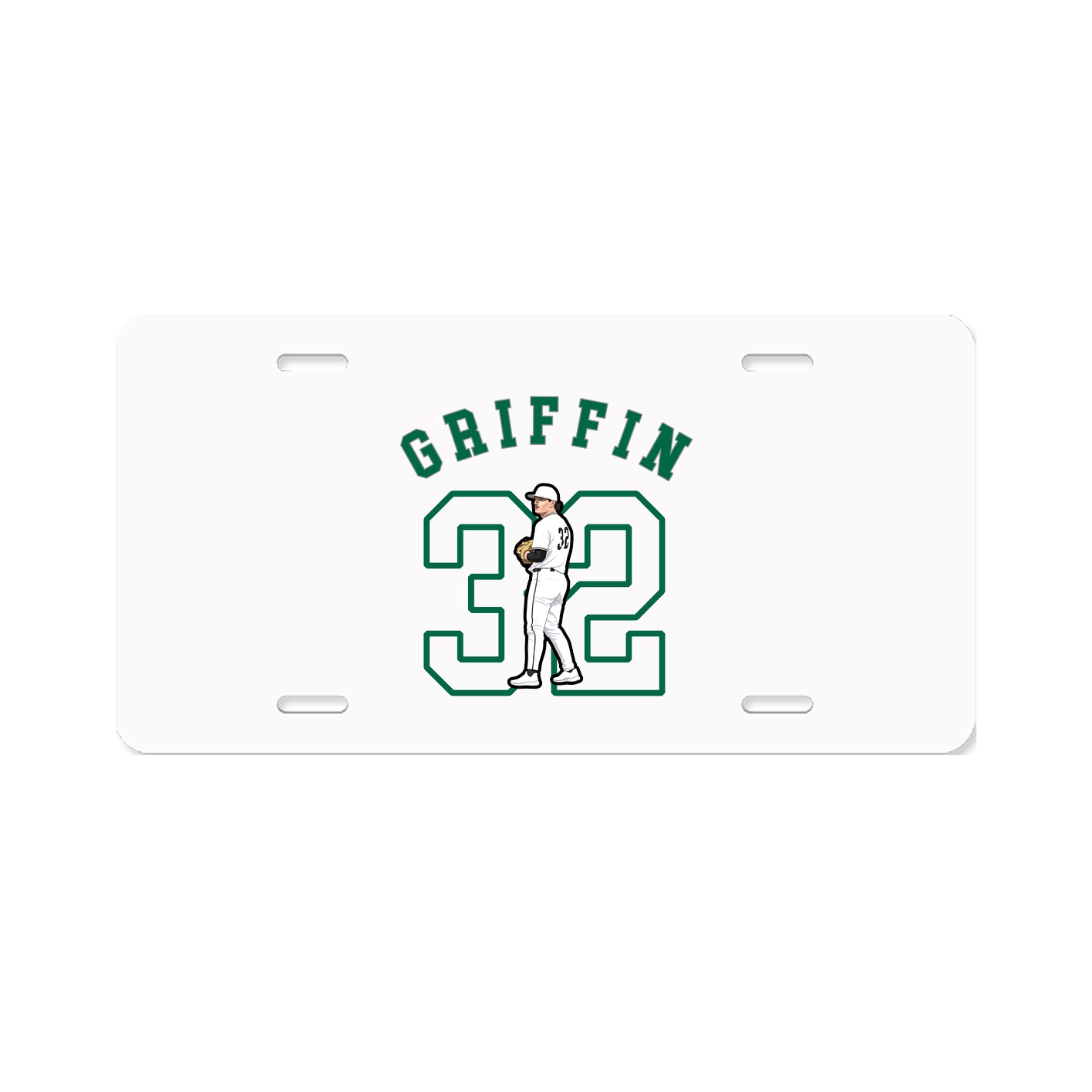License Plate — Shirsey Arch in Classic
