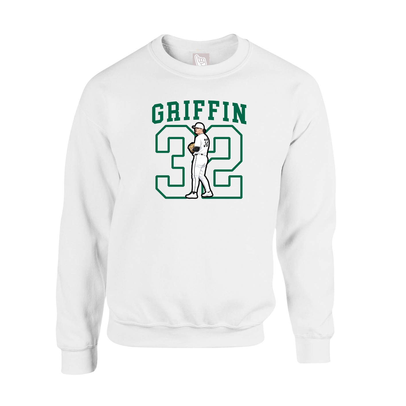 Fleece Crew — Shirsey in White