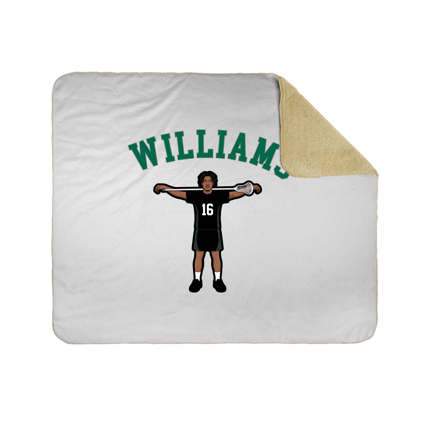 Throw Blanket — Shirsey Arch in White