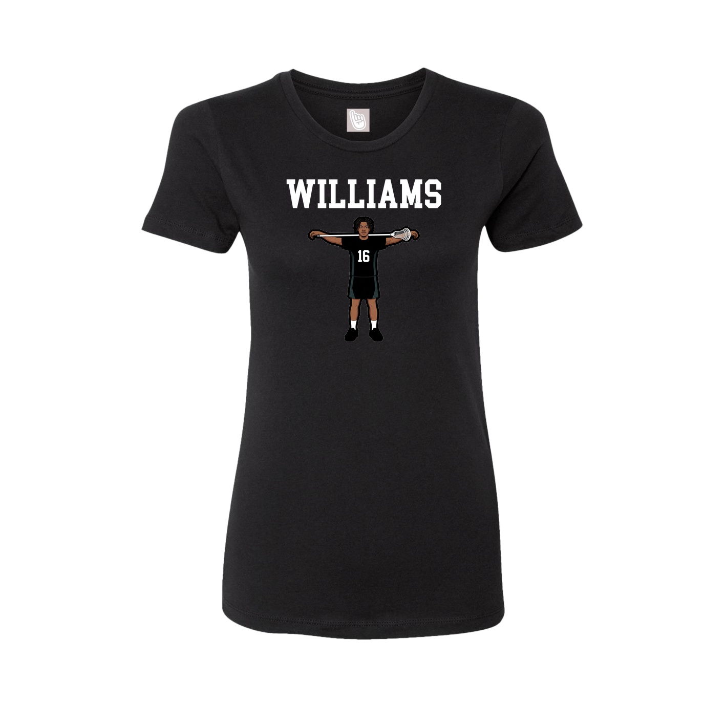 Fitted Women's Tee — Shirsey in Black