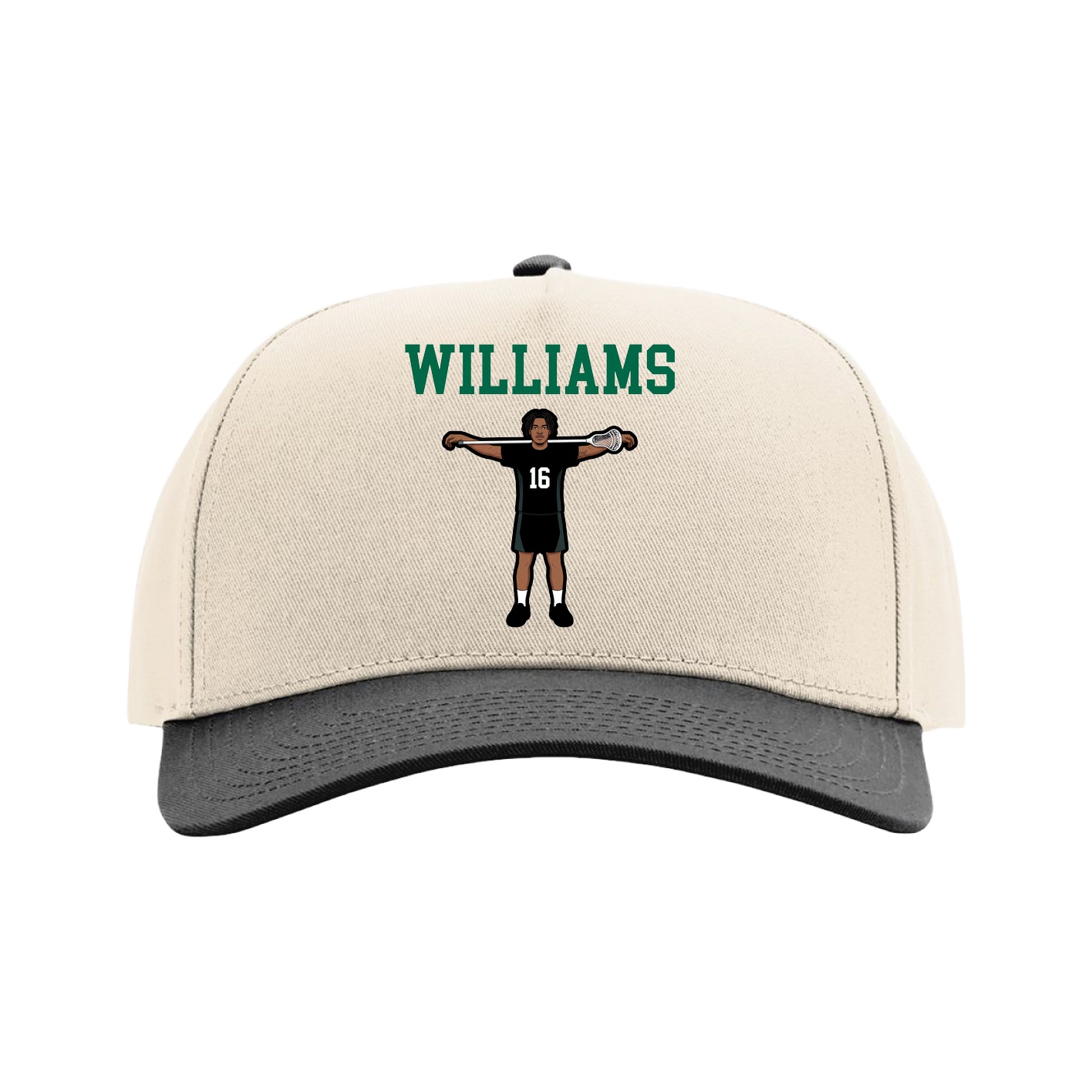 Full Fabric Five-Panel Champ Cap
