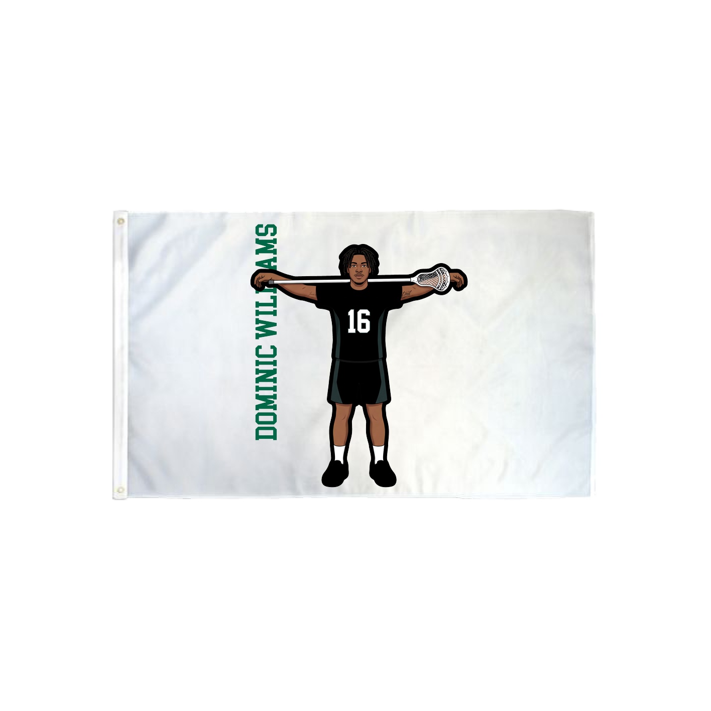 3x5 Flag — Name Vertical in Classic