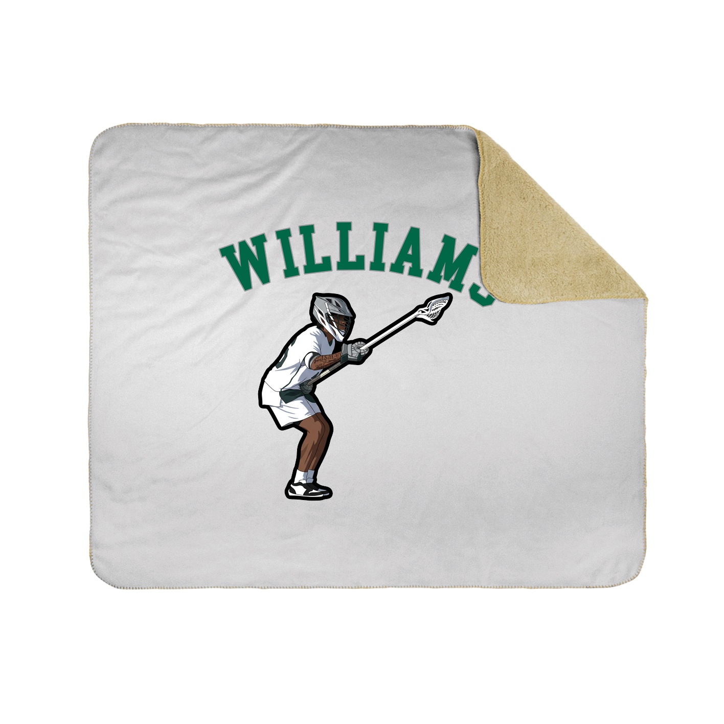 Throw Blanket — Shirsey Arch in White