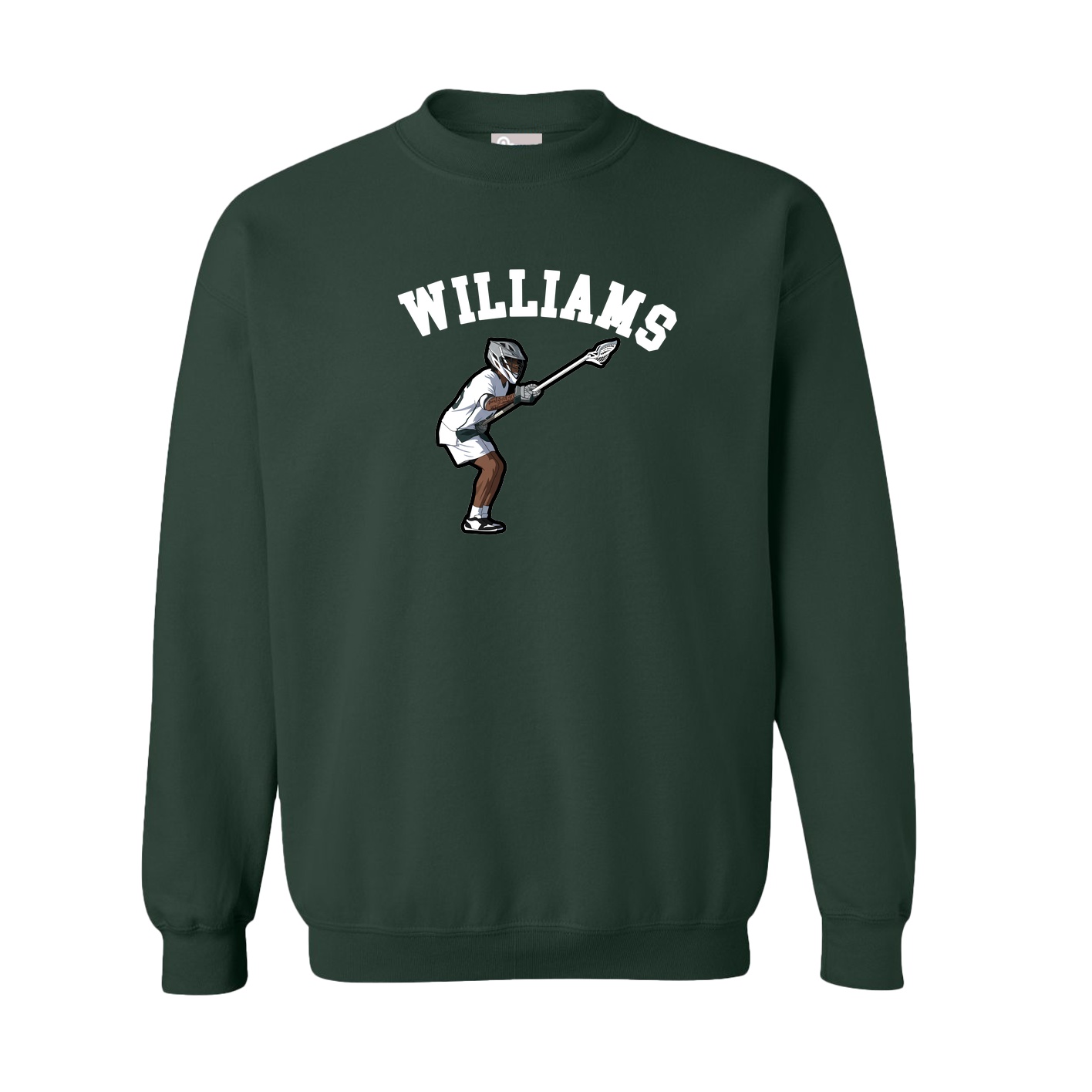 Fleece Crew — Shirsey Arch in Green