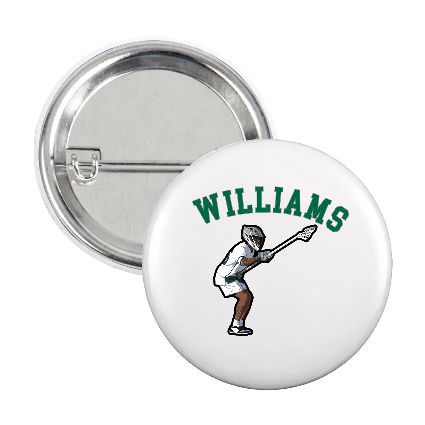 Game Day Button — Shirsey Arch in White