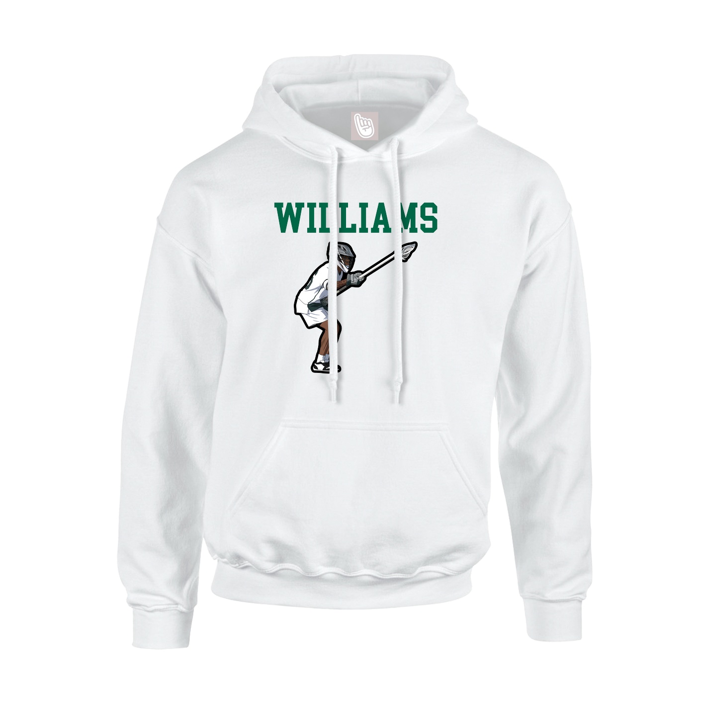 Hoodie — Shirsey in White