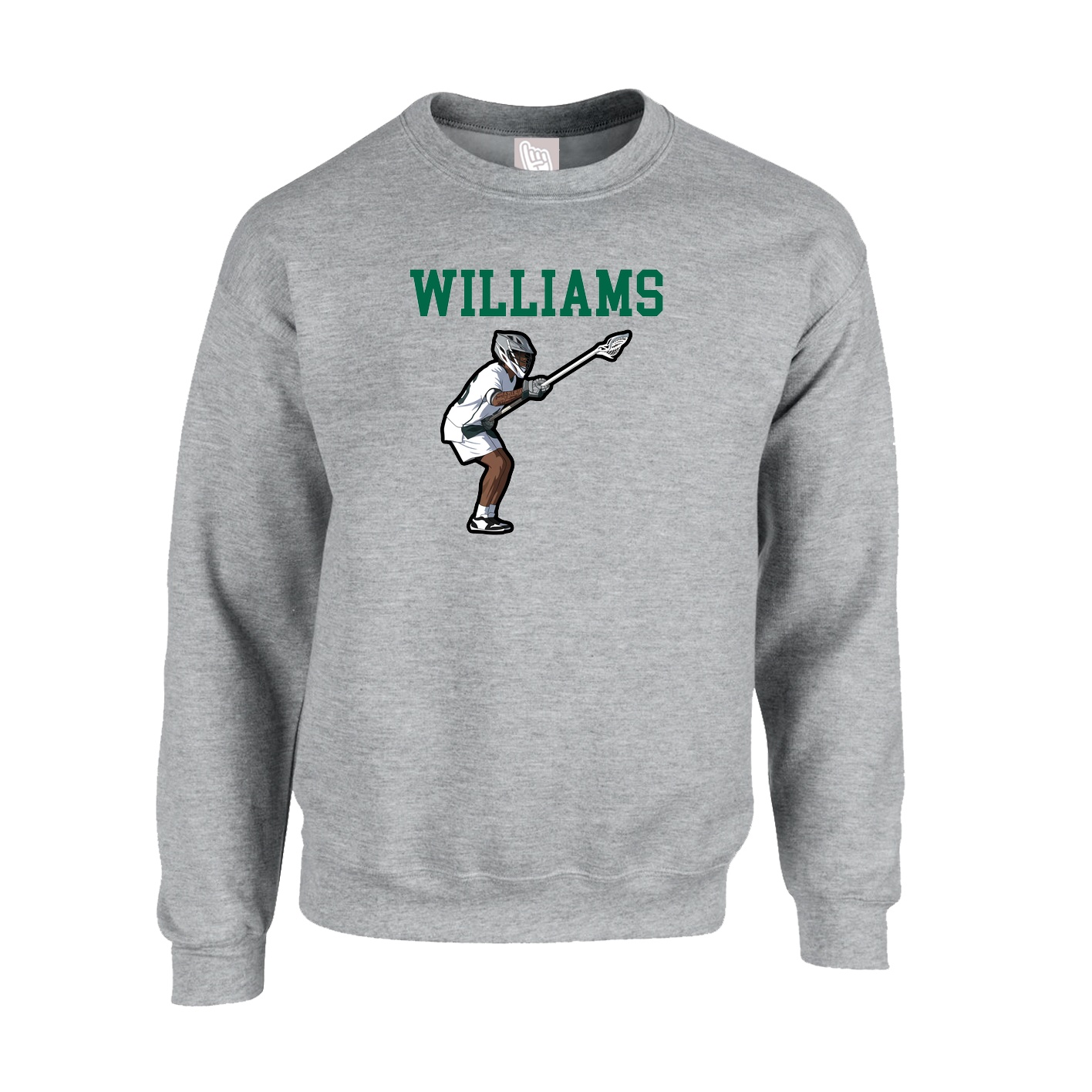 Fleece Crew — Shirsey in Grey