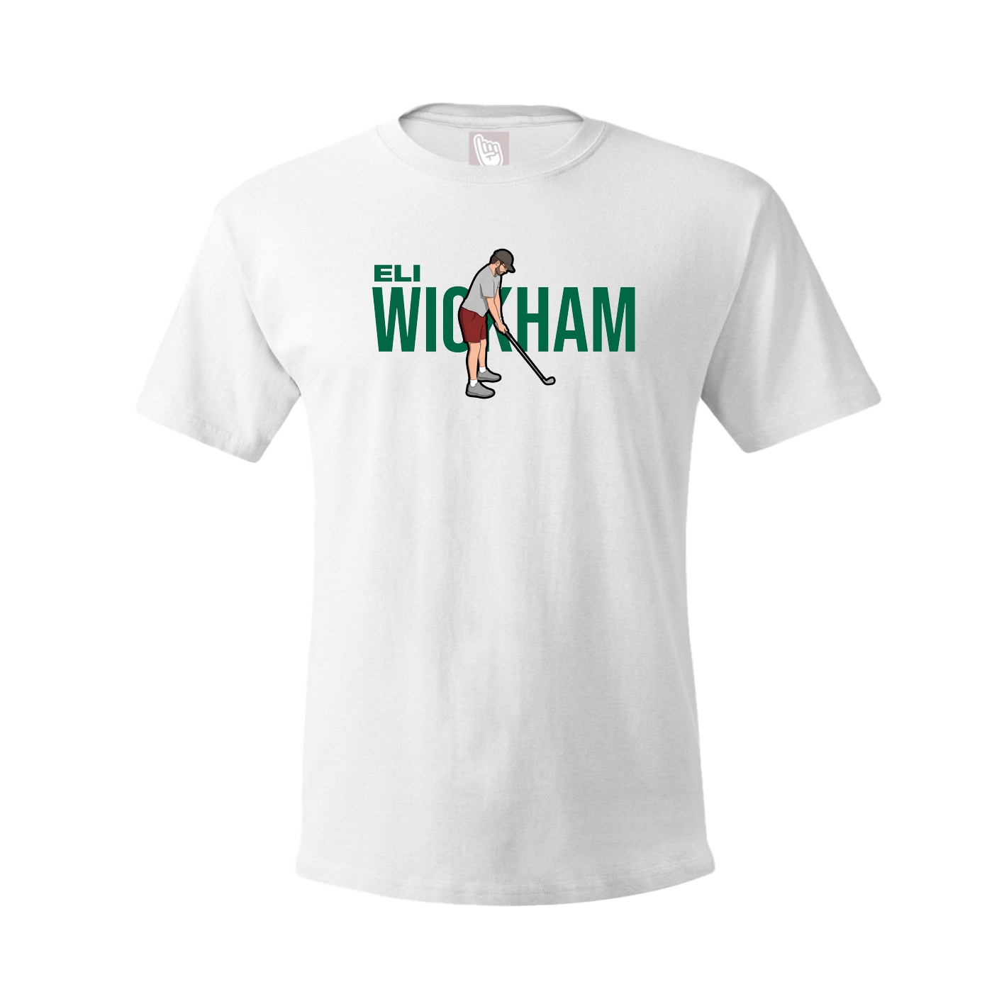 Youth Tee — Player Name in White