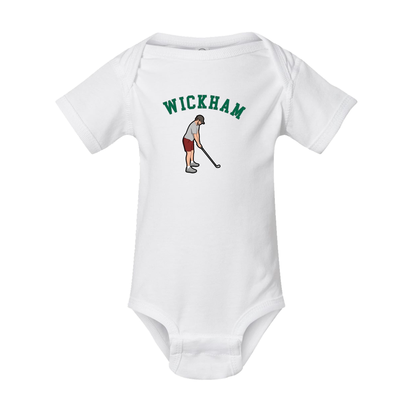Baby Onesie — Shirsey Arch in White