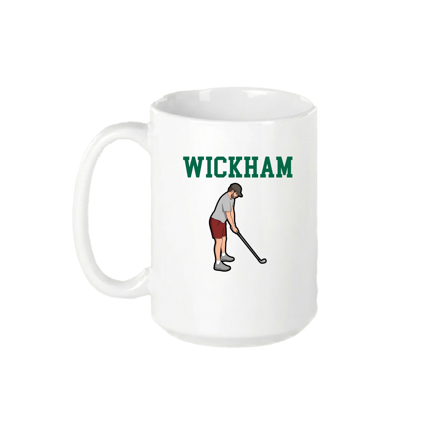 15oz Coffee Mug — Shirsey in White
