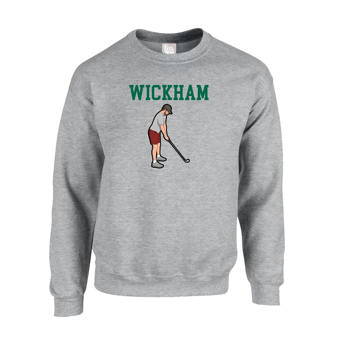Fleece Crew — Shirsey in Grey