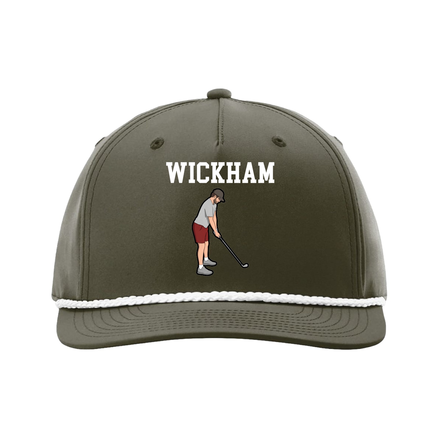 Five-Panel Classic Rope Cap — Shirsey in Green