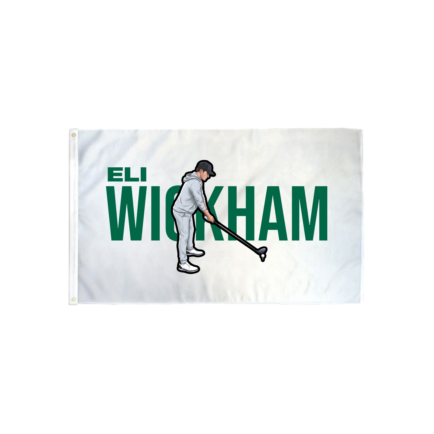 3x5 Flag — Player Name in Classic