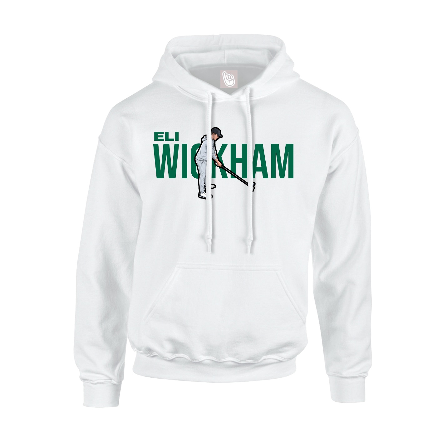 Hoodie — Player Name in White